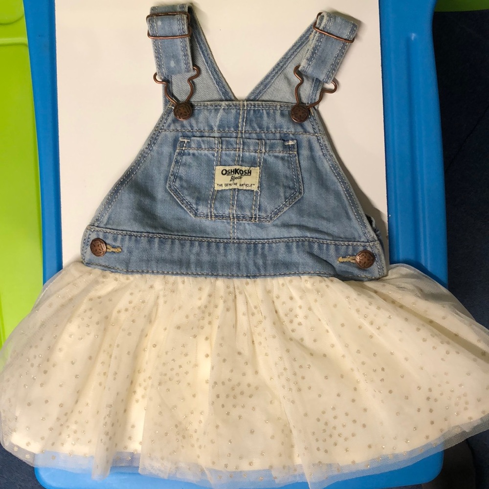 Oshkosh Denim Overall Skirt